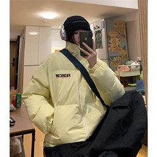 中性风冬季情侣美式时尚百搭立领加厚棉服MY65003特批75控118，男装棉衣，电商A268
