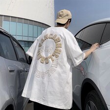 男圆领T恤宽松短袖T3075P28，男装T恤，星座1116-2