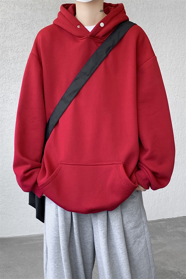 8XL-M美式连帽卫衣男高级感外套hiphop特大码上衣潮WY10P55控78,男装卫衣,电商D206-1