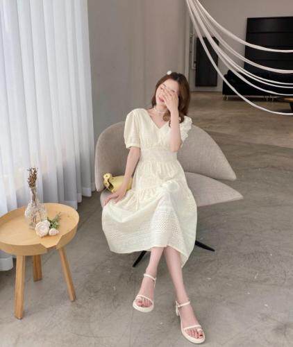 夏季新款连衣裙，女装连衣裙，E莎