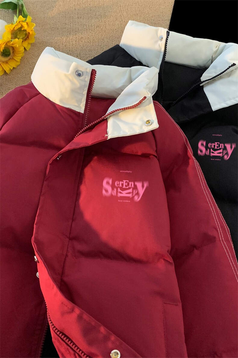 ！库存3W+！2025冬季新款男士棉衣立领撞色棉服MY216特P80,男装棉衣,电商B220
