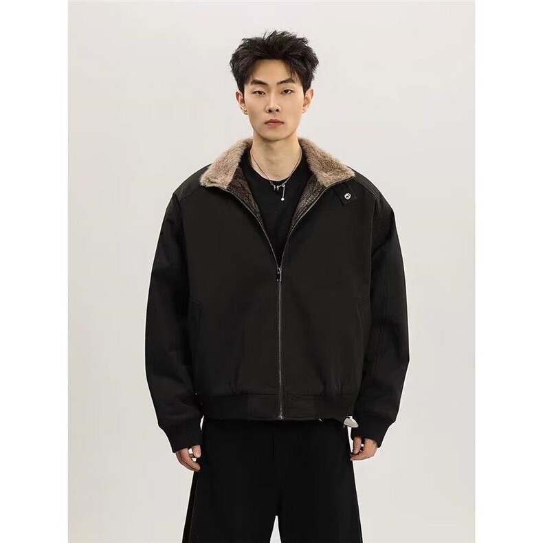 JY673-P105冬季棉服棉衣男生加厚保暖运动休闲潮牌帅气外套网图,男装棉衣,星座1501-3