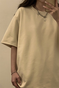 中性风麂皮绒短袖T恤男DT8766P23短裤男DK8767P32套装TZ8757P55图片