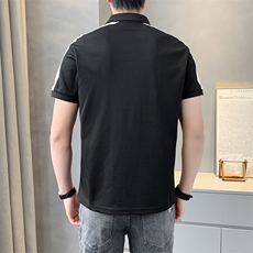 夏季短袖男刺绣POLO衫T恤时尚休闲半袖上衣YD3301-P38，男装Polo衫，星座310B-3