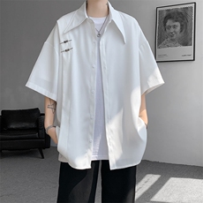 【现货】D130-P48控68大码重磅高品质手工衬衫同款长袖CS7110，男装衬衫，电商D232