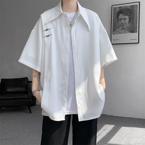 【现货】D130-P48控68 大码重磅高品质手工衬衫 同款长袖CS7110图片