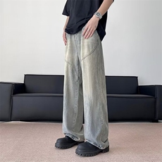 2024美式牛仔裤男款春季长裤潮Z6603P46，男装牛仔裤，星座1116-2