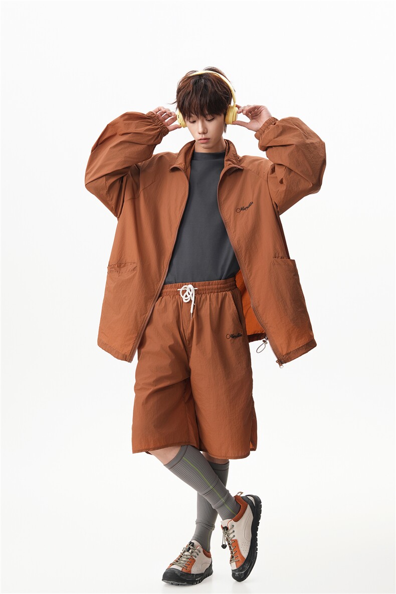 8XL-M特大码冰丝防晒服短裤套装男户外防晒衣运动外套潮TZ102P65,男装牛仔裤,电商D206-1