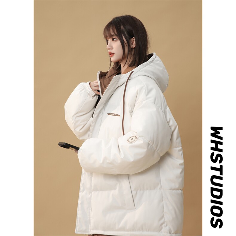 2025中性风棉衣男女棉服防水小牛津连帽棉袄三防面包服1606-P80，女装棉衣/棉服，星座207