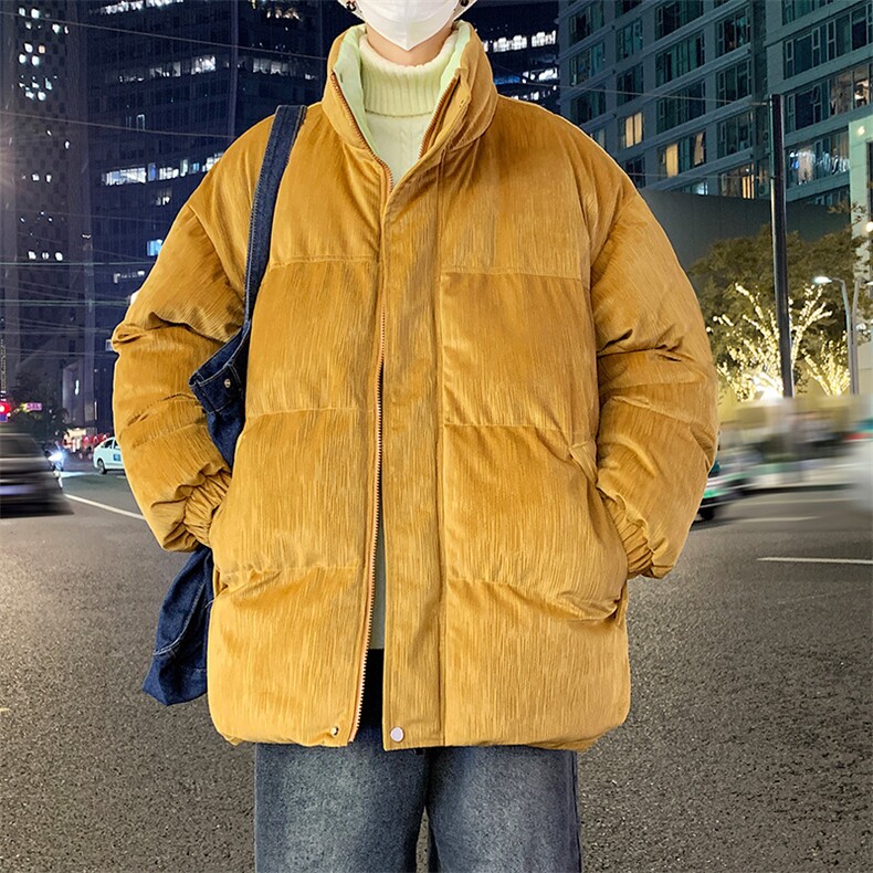 2024秋冬季新款立领加厚灯芯绒棉衣男外套A436-2366-P95控价138,男装棉衣,电商A436
