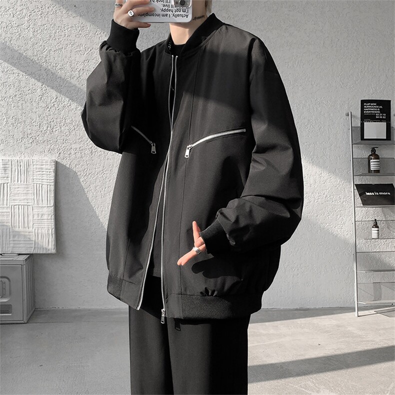 夹克男春季新款港风宽松外套JK8508-P58,男装夹克,星座214-3