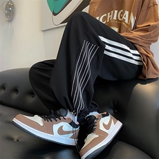 慵懒男直筒运动裤微弹春季休闲裤XD205P35，男装休闲裤，星座1116-2