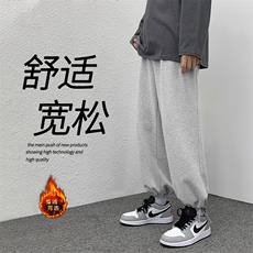 2023秋冬舒适百搭港风休闲卫裤WK525-1特批25-加绒特批33，男装休闲裤，星座718-1