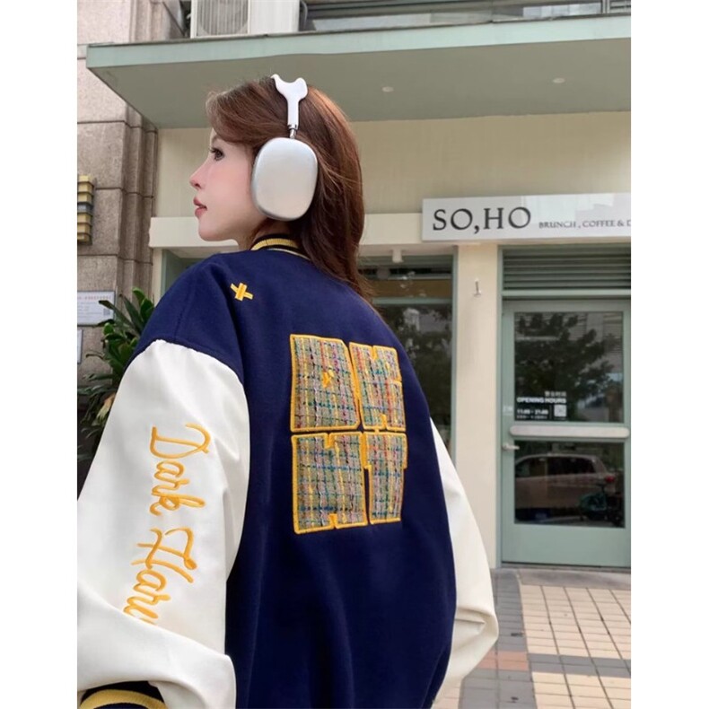 美式重磅独特刺绣棒球服,女装职业装,星座410-6（原星座1304-1）