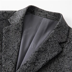 西服男秋季潮款休闲商务小西服上衣中年男士单西外套ASD2311-P180,男装西服,电商B212（原钱塘6029）