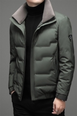 LD620钱塘2020-2秋冬新款中年男士时尚休闲翻毛领羽绒服外套P260，男装羽绒服，钱塘207-2
