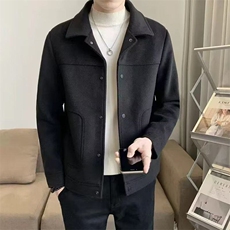 6650翻领新款外穿简约潮厚款标准青春流行百搭ins潮流男长袖夹克，男装夹克，星座308A-1（原309B-1）