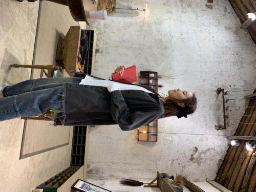 春季新品牛仔衬衫，女装衬衫，怪怪树