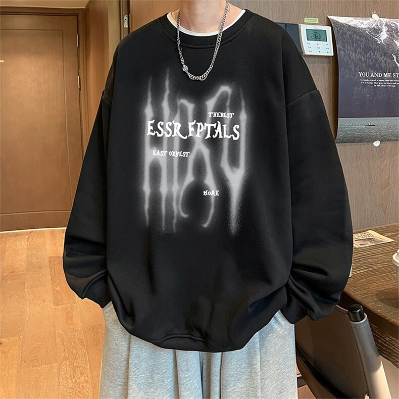 抖音得物供货可提供视频2024春季新款重磅美式卫衣DY5655,男装卫衣,电商A486
