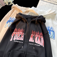 抖音供货、重磅加绒加厚卫衣秋连帽宽松D223A-DY-WY2211-P68，男装卫衣，电商019-1