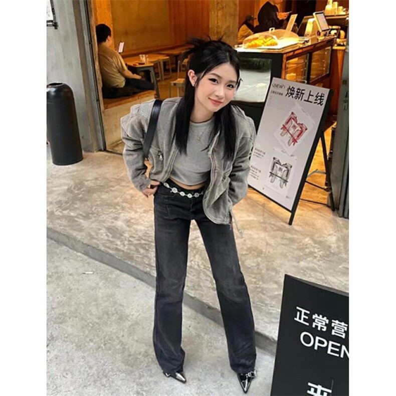 特律外套cleanfit春秋短款美式哈灵顿工装夹克棒球服潮牌JK8806,男装夹克,星座1116A（原606A-3）