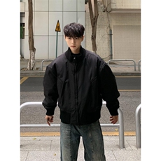 【有货】HT135CC-特P90廓形飞行员夹克棉服男加厚立领棒球服外套，男装夹克，星座1007（原301D）