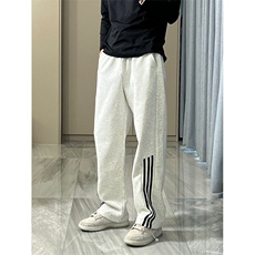 现货！春秋男士高品质华棉宽松条纹运动裤休闲裤K82-p45-控78，男装休闲裤，星座617B