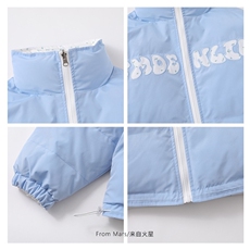 学院风面包服软糯甜美加厚保暖外套女冬装小个子双面穿棉服上衣，男装棉衣，星座1210-1