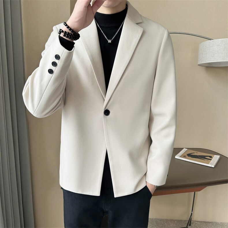 店主风~2026秋冬新款毛呢西装外套F001/P110,男装西服套装,电商B331