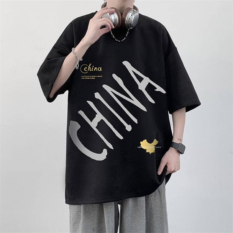 麂皮绒短袖t恤男大码半袖男JD82208-P25,男装T恤,电商A040