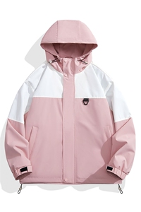Cityboy情侣 时尚连帽冲锋衣外套夹克 团体班服图片