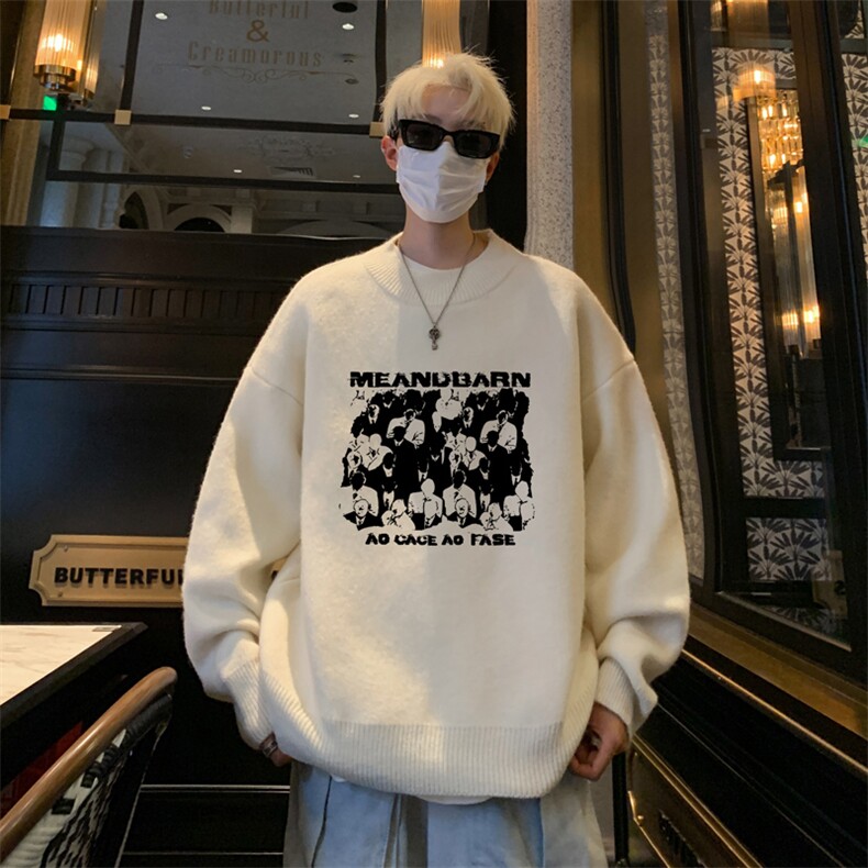 高质量！秋冬季半高领毛衣男加绒加厚线衣男针织衫男MY247-特p38,男装针织衫/毛衣,电商B367