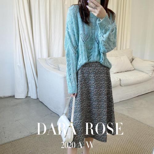 马海毛巴洛克钩花镂空毛衣！浪漫主义,针织衫/毛衣,DARA ROSE