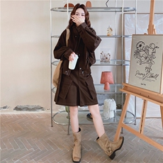 现货26春时尚休闲2C293-W308-上衣P175-K268-半裙P110-K168，女装套装/套裙，2C293