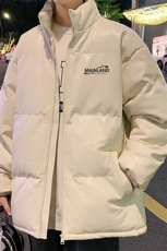 港风直播抖音高品质宽松男羽绒棉加厚PU皮棉衣外套M1506P85，男装棉衣，电商C408-1(原B339-1)