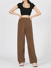 秋冬季拖地裤直筒欧棉绒X7152203P40控60，女装休闲裤，星座715