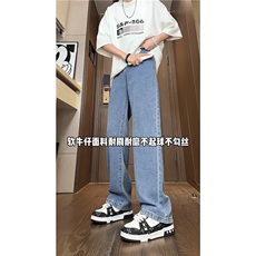 k1029-p40-控58M-5XL现货宽松cleanfit牛仔裤，男装牛仔裤，星座116