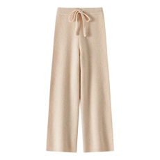 儿童阔腿裤羊毛0柔软细腻有光泽，童装裤子，牧戎奢羊绒