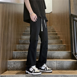 男款设计感直筒休闲裤系带休闲百搭长裤A061-EX50008-P50-限78图片
