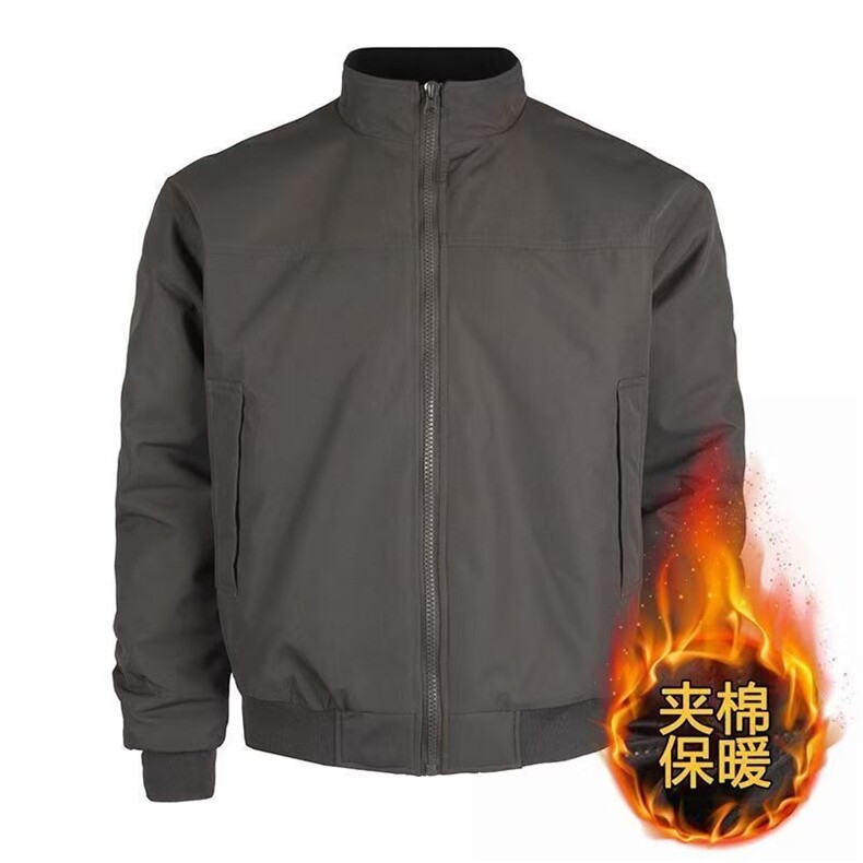 冬款男立领棉衣褶皱保暖加绒加厚宽松棉服外套MY891P70,男装棉衣,星座1013-1