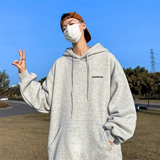 抖音得物供货可提供视频春装重磅美式宽松连帽卫衣DL2381，男装卫衣，电商A486