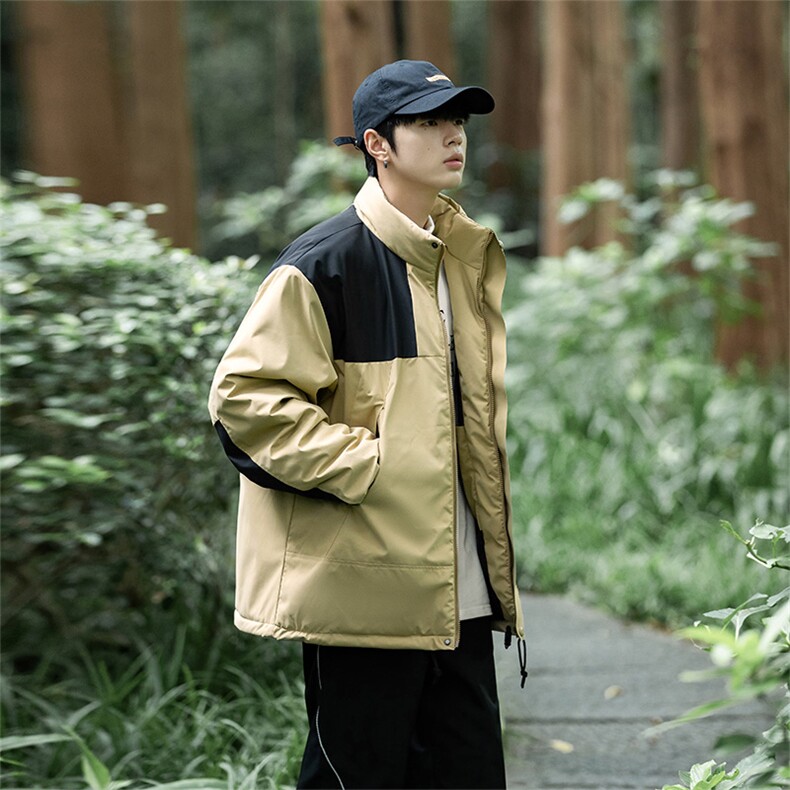 户外2026新品冬季宽松情侣装棉衣棉服冬装加厚外套M8586-P90,男装棉衣,星座717