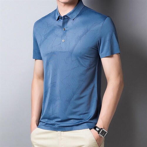 短袖T恤男衣服POLO2023春夏季男装翻领半袖体恤衫上衣男士韩版图片