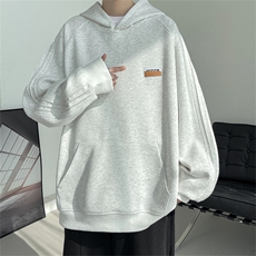 WY122/P60春装新款现货高品质不起球连帽卫衣男宽松大码上衣外套，女装短外套，电商基地A050