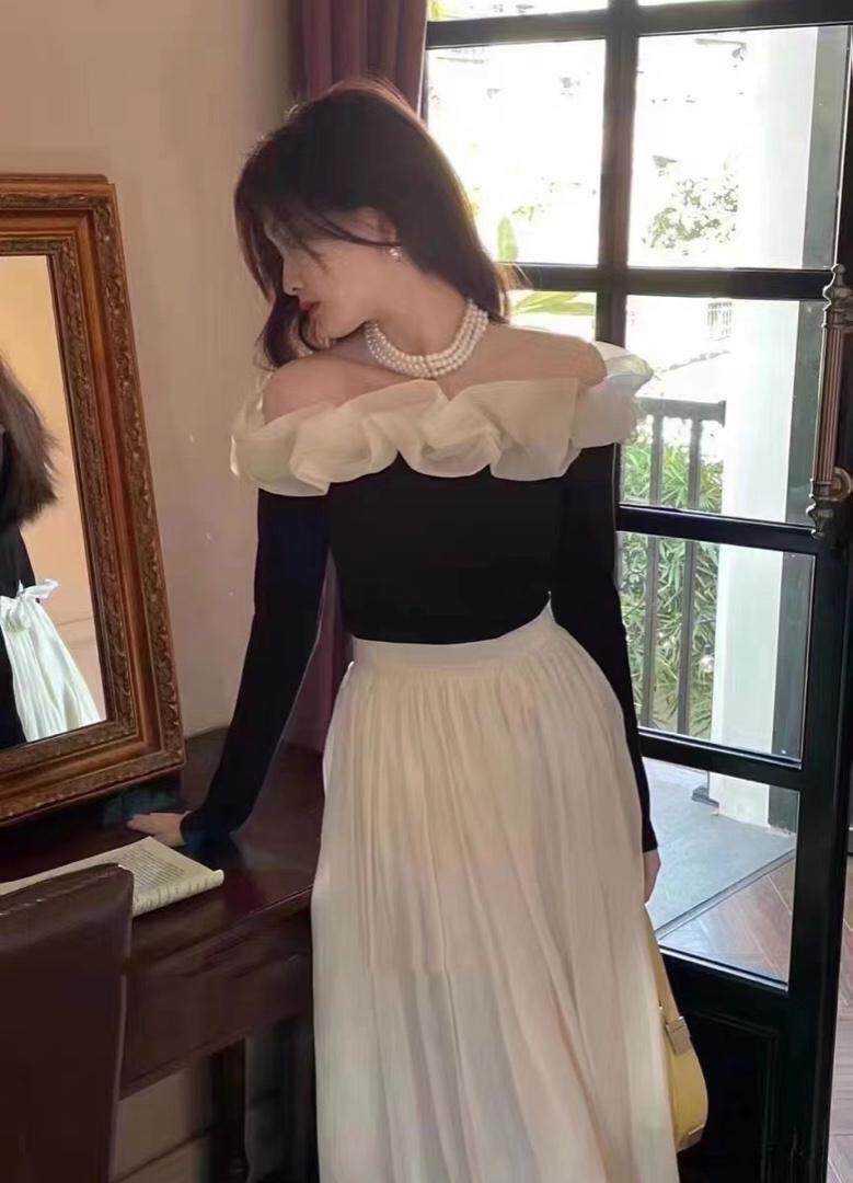 现货现货！一字肩上衣，实在太美，其它，CHERRY·印