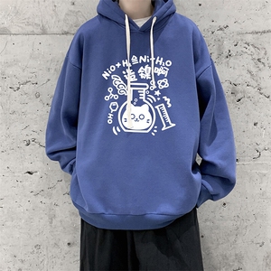 连帽卫衣男大码胖子帽衫大号运动服WY2421-P35图片