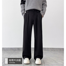 1506-1/KVM9201/P52宽松休闲裤男韩版潮流百搭裤子阔腿拖地长裤，男装休闲裤，星座1506-1