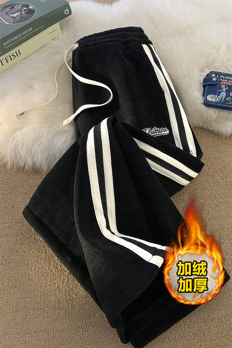 供抖音高品质大货休闲裤男阔腿裤416B-KL300-特P45限68加绒P55,男装卫衣,星座416B-1