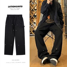 2026秋季经典伐木工装裤女模XZ604-KG33-P65控78，男装工装外套，星座604