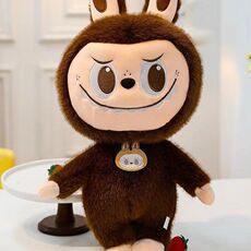 皮皮乐园毛绒玩具 金貂吊牌拉布布